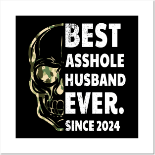 Funny Husband outfit Best Husband Ever Anniversary Gift Custom Year Personalized tee Future Husband Best Husband Since (Any Year) Posters and Art